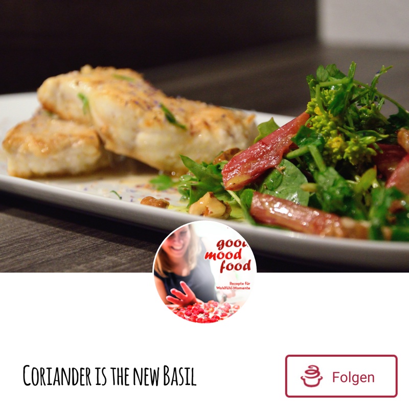 Foodblog Coriander is the new Basil bei mealy